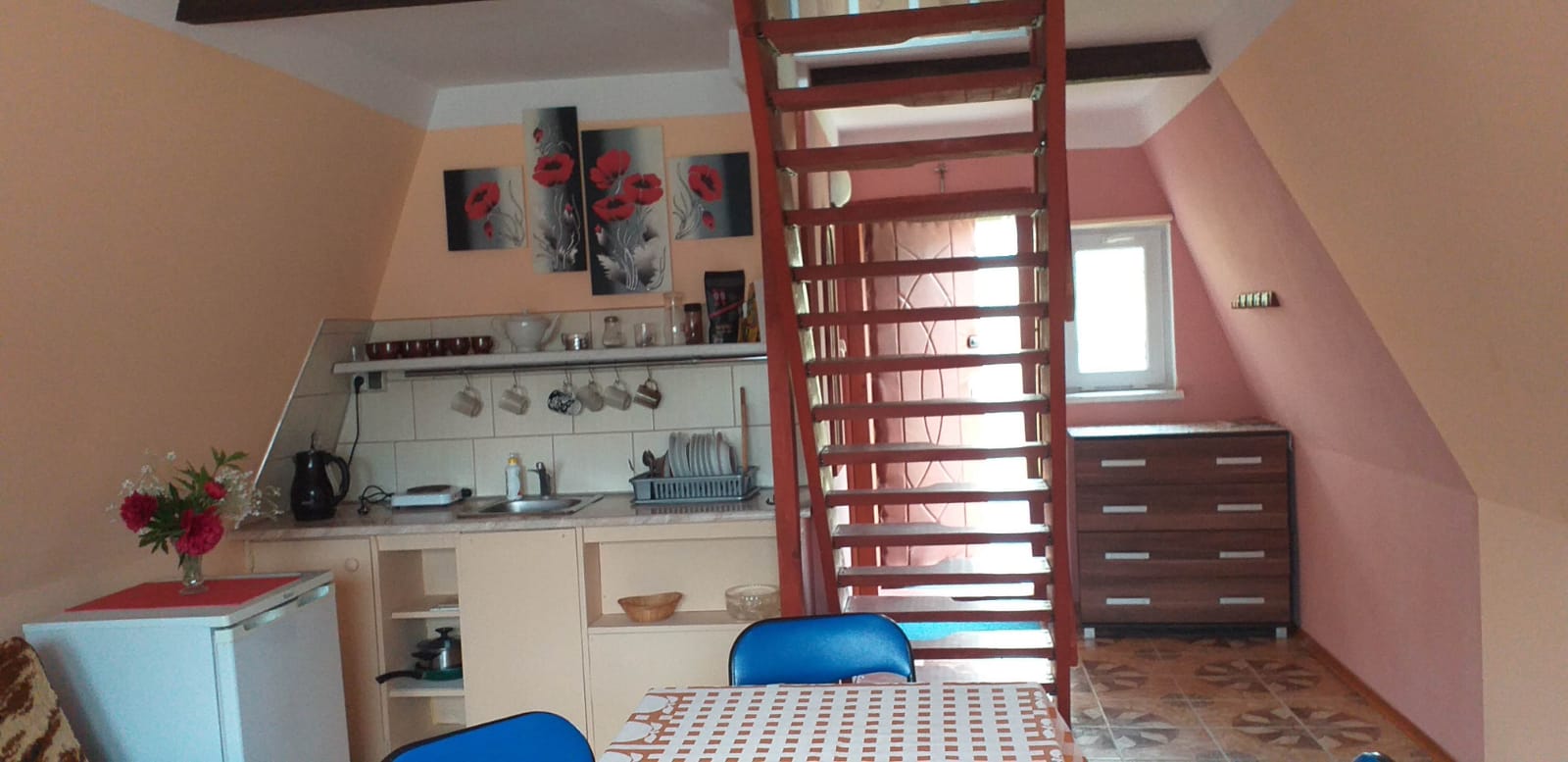 Poddasze z aneksem kuchennym